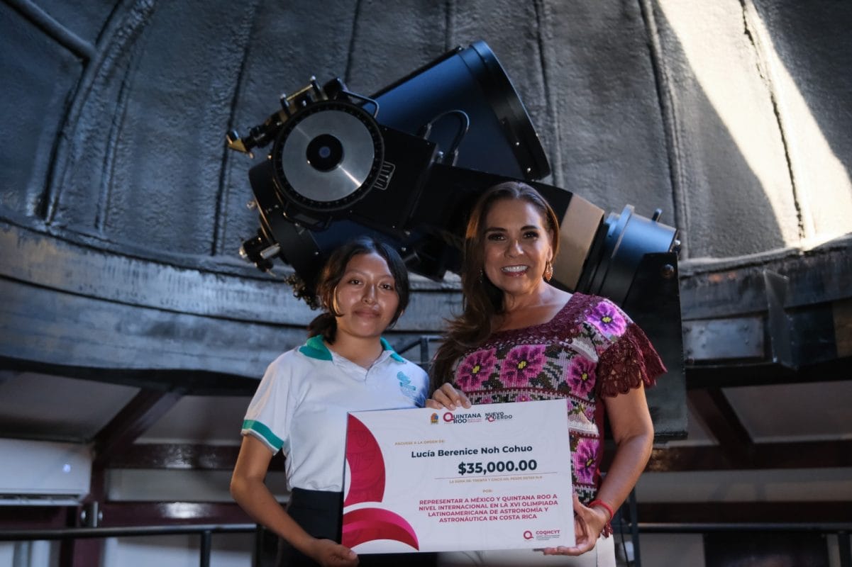 Una estrella quintanarroense va rumbo a Costa Rica a triunfar en las ciencias