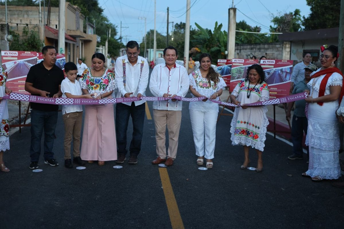 Impulsa Gobierno de Yucatán obras de infraestructura y seguridad en Ticul
