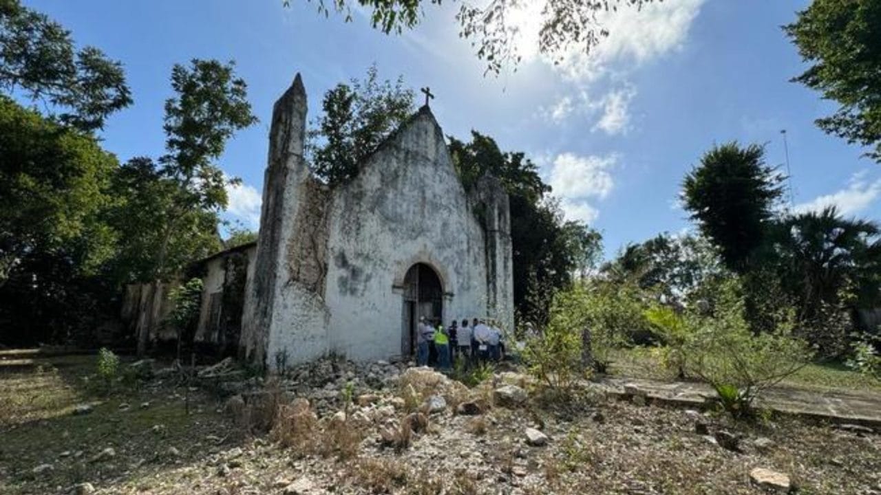Impulsan ruta turística de iglesias en zona maya de Quintana Roo 