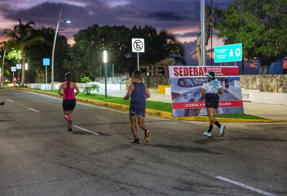 Convierten la Bahía de Chetumal en zona peatonal con deportes todas las mañanas