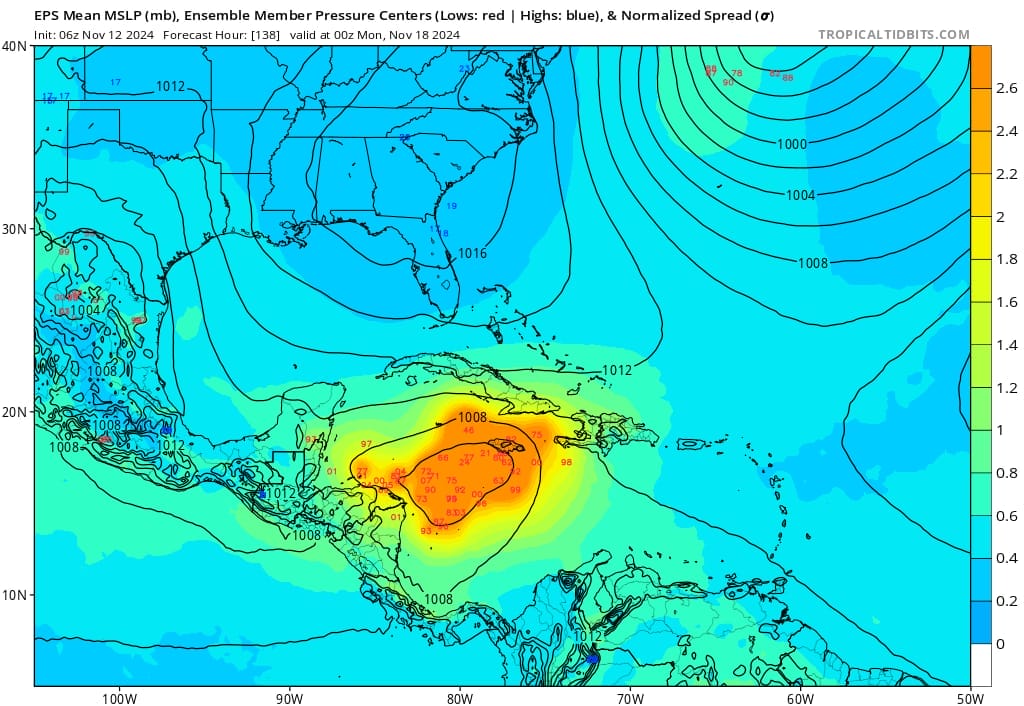 En cualquier momento aparecerá una Depresión Tropical en el Caribe