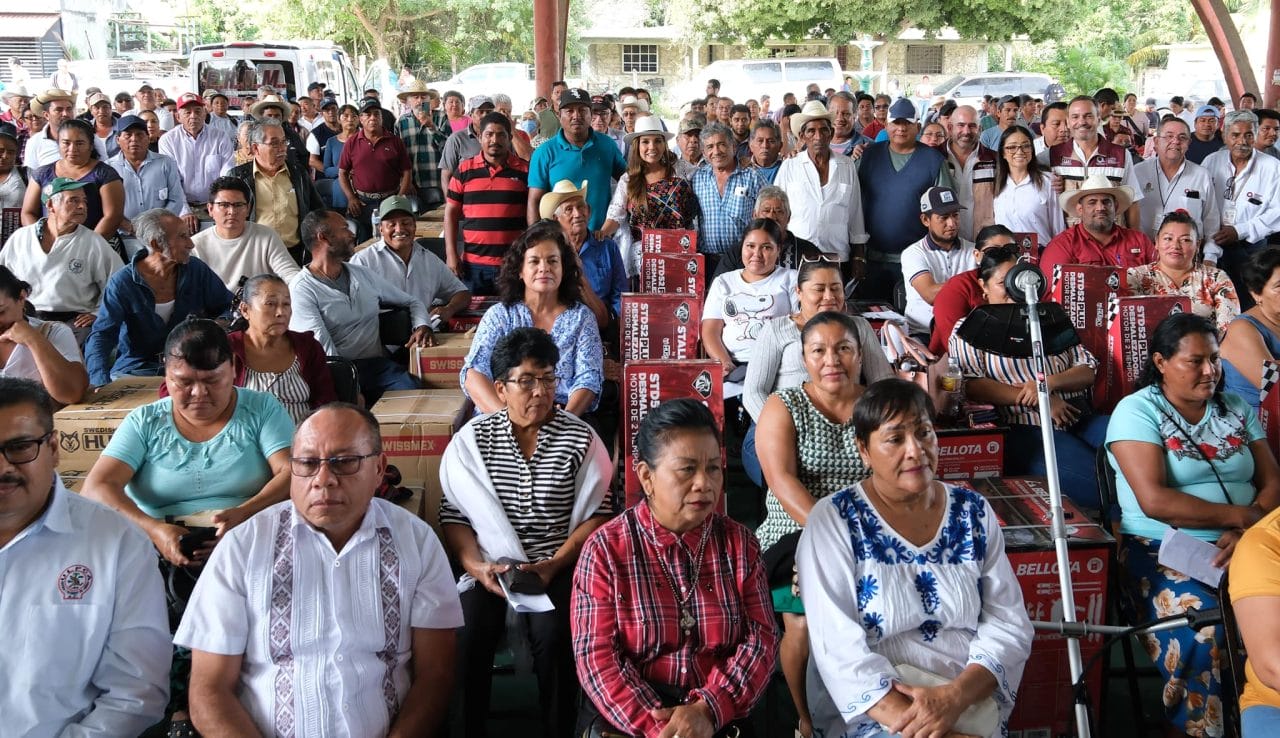 Más de mil productores han sido beneficiados con tres programas de apoyo en Quintana Roo