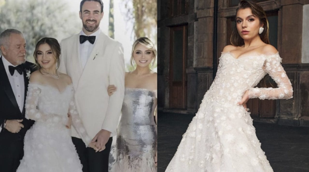 Internautas detectan pésimo Photoshop en foto de boda de Sofía Castro