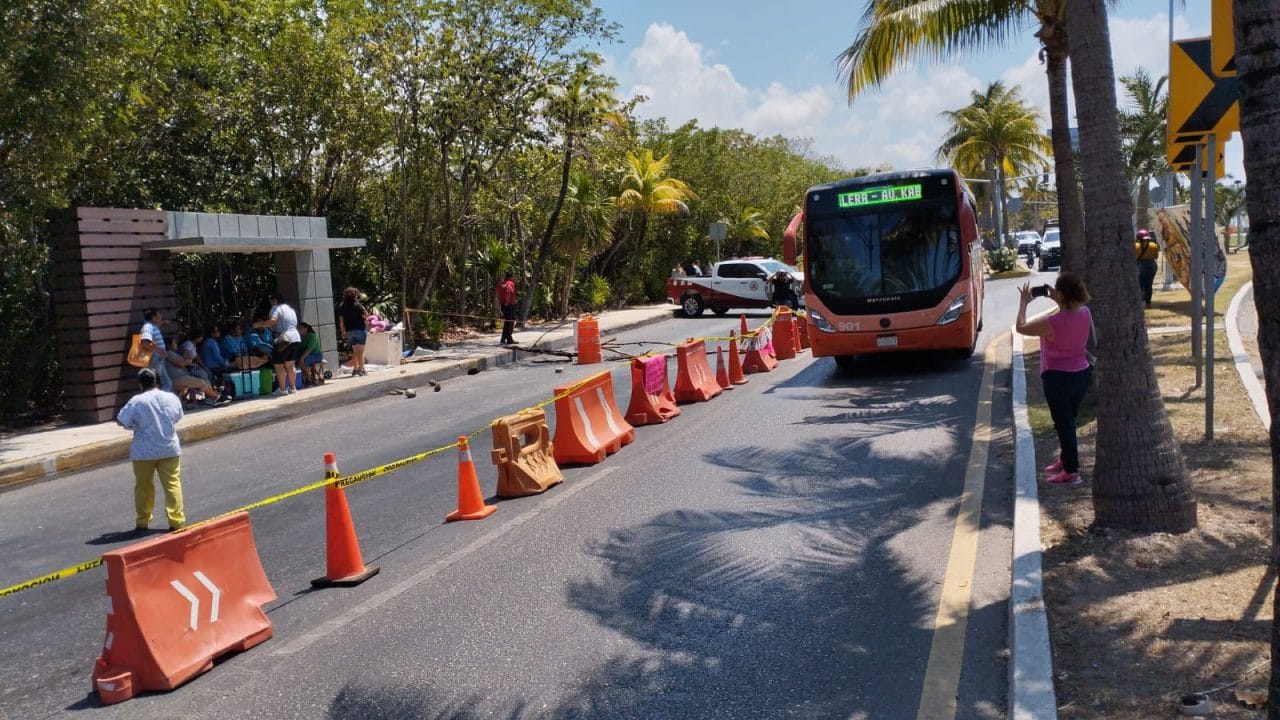 kuku Avanza la repavimentación en la Zona Hotelera