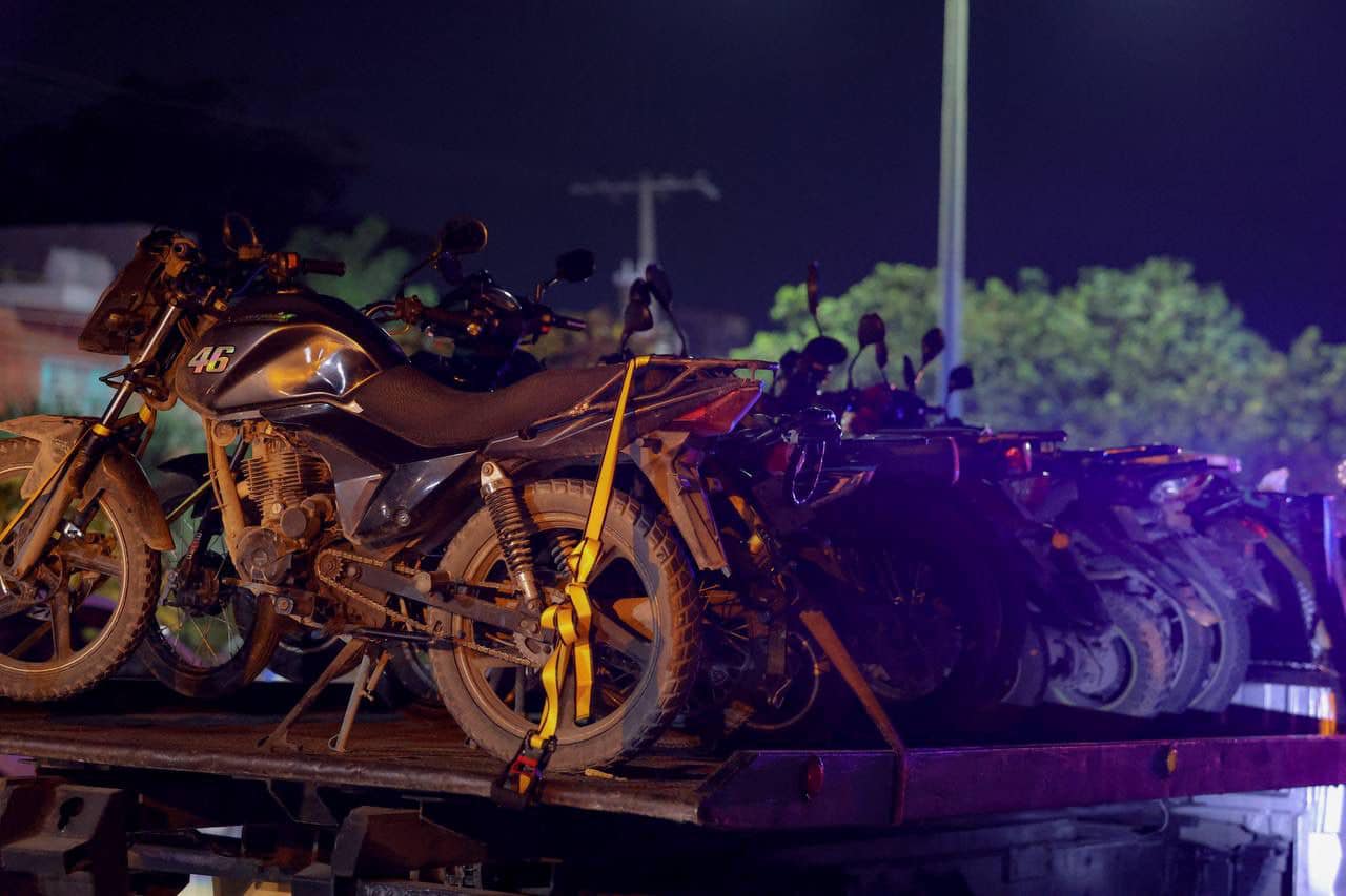 1 de cada 3 motos es retenida en los operativos por falta de documentación