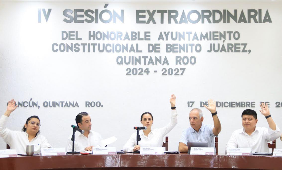 Prioriza el gobierno de Ana Paty Peralta obra pública en Cancún