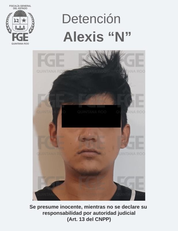 Disparó a mujer frente a su hijo de 10 años, fue detenido en Cancún; FGE