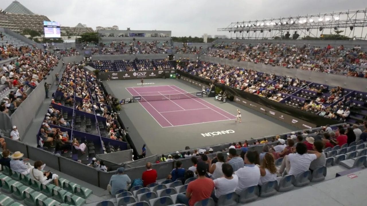 Cancún brillará nuevamente con el tenis profesional femenil del WTA Tour