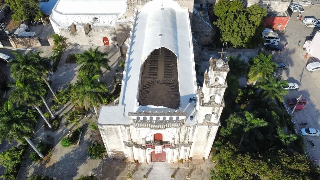Alista INAH presupuesto para recuperación de capilla de San Juan Obispo que colapsó
