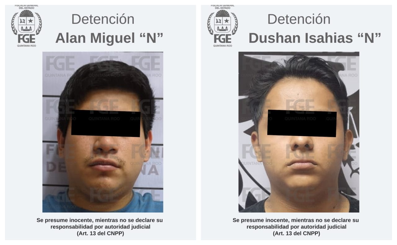 Caen dos personas por extorsión en Tulum y Cancún
