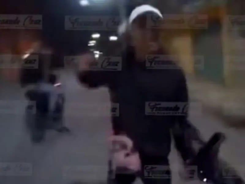 3264490 Violento robo de motocicleta en Ecatepec, Edomex