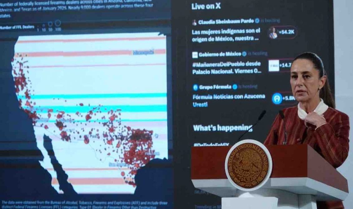 Sheinbaum Calls for U.S. Action on Drug Trafficking and Organized Crime