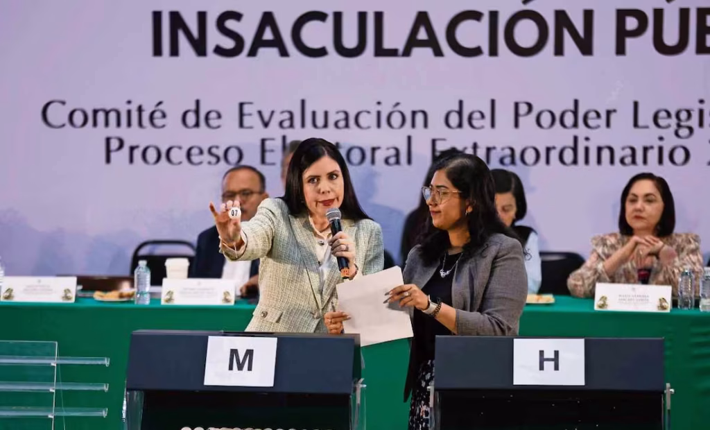 SCJN 2025: Lista oficial de candidatos tras insaculación del Poder Legislativo