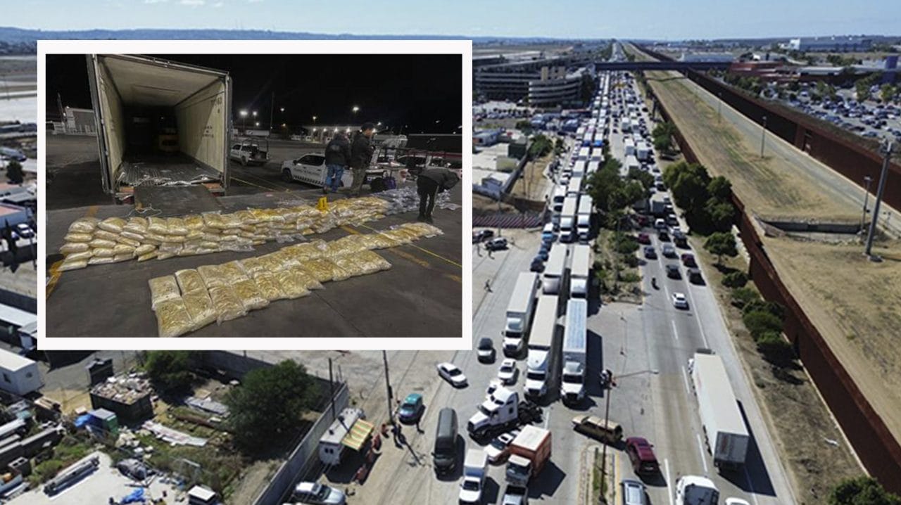 Mexican Authorities Seize Over Half a Ton of Drugs at Otay Border