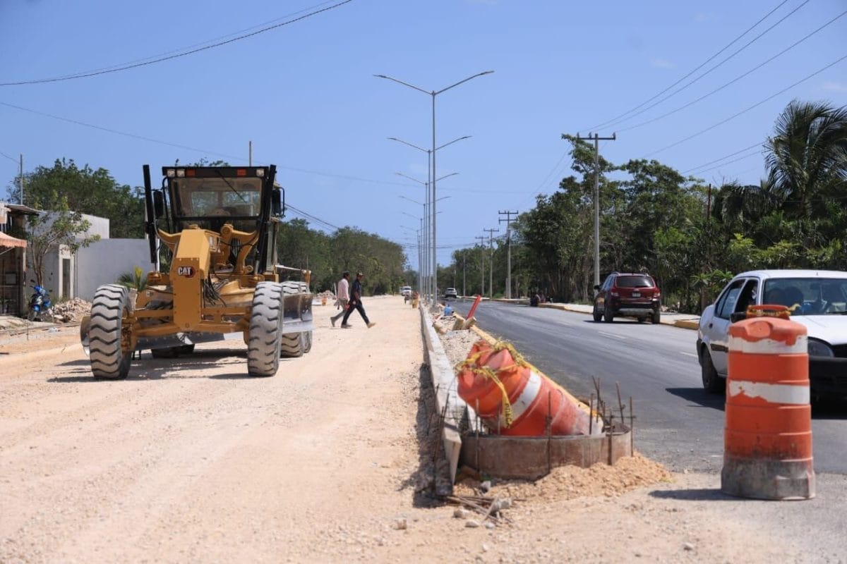 Carretera Rancho Viejo alcanza cuarta etapa de construcción