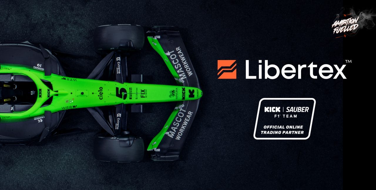 Equipo de Fórmula 1 suma nuevo socio oficial del sector financiero: Libertex entra en la pista con el equipo de Kick Sauber de F1