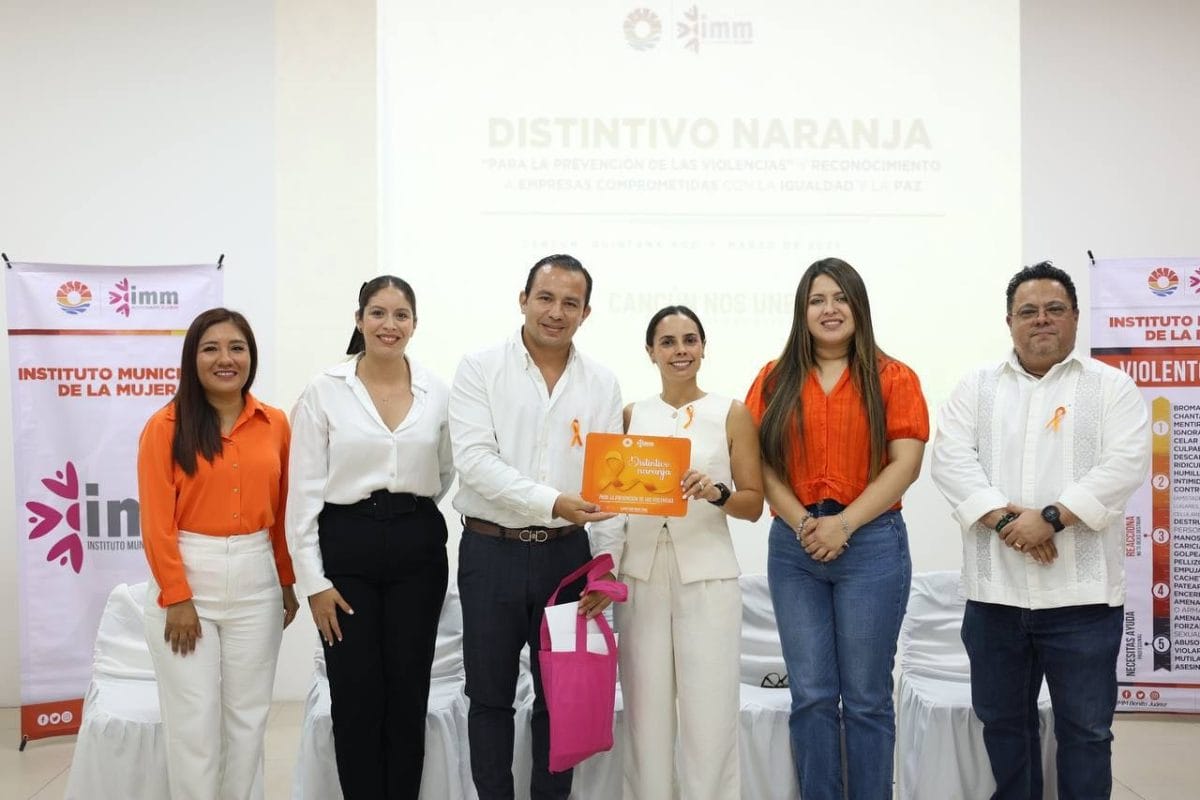 Día Naranja: Cancún reconoce a empresas que luchan contra la violencia de género