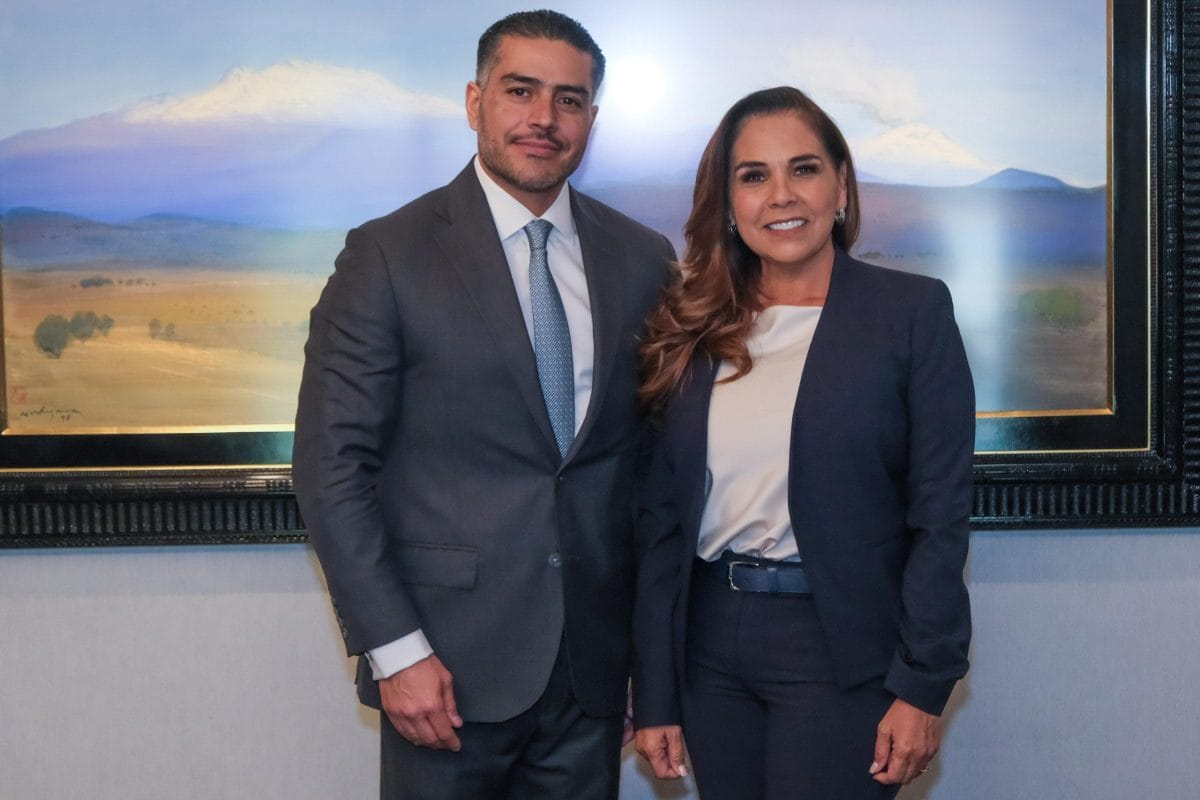 Revisa Mara Lezama coordinación, estrategia y avances de seguridad en Quintana Roo con Omar García Harfuch Revisa Mara Lezama coordinación, estrategia y avances de seguridad en Quintana Roo con Omar García Harfuch