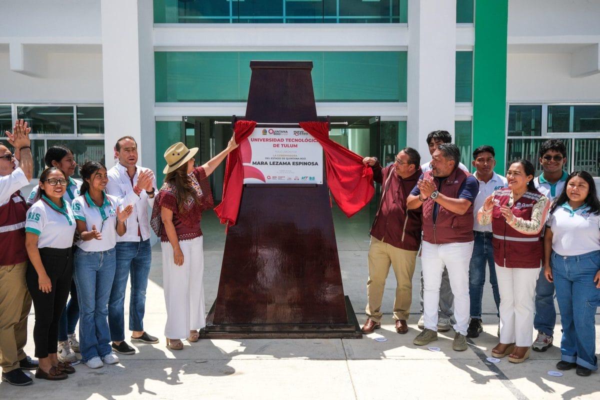 Inaugura Mara Lezama la Universidad Tecnológica de Tulum