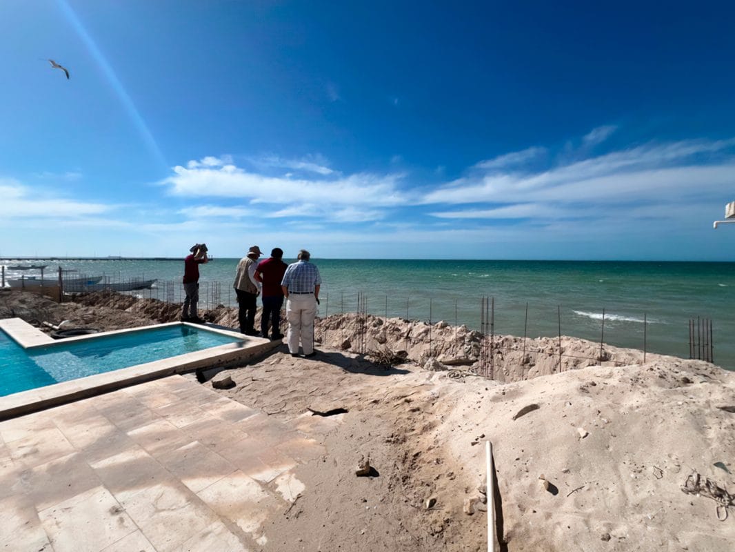 Clausura Profepa muralla ilegal en Chicxulub Puerto
