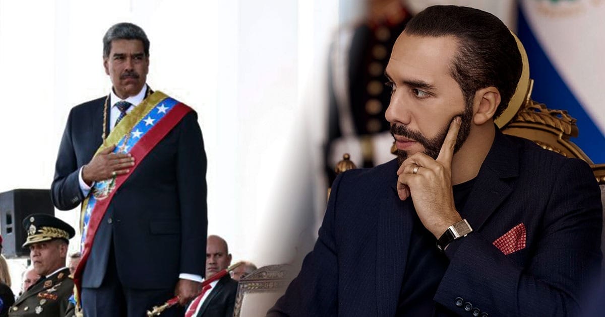 Maduro rechaza propuesta de Bukele de canje de presos