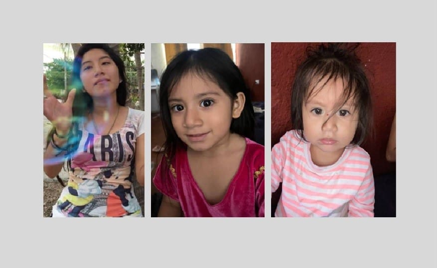 Emiten fichas de búsqueda para mujer y dos niñas desaparecidas en Cancún