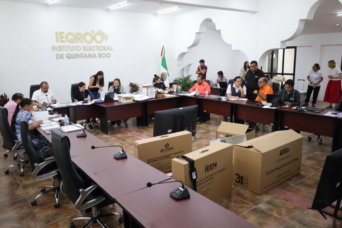 Avalan impresión de boletas para elección del Poder Judicial en Quintana Roo