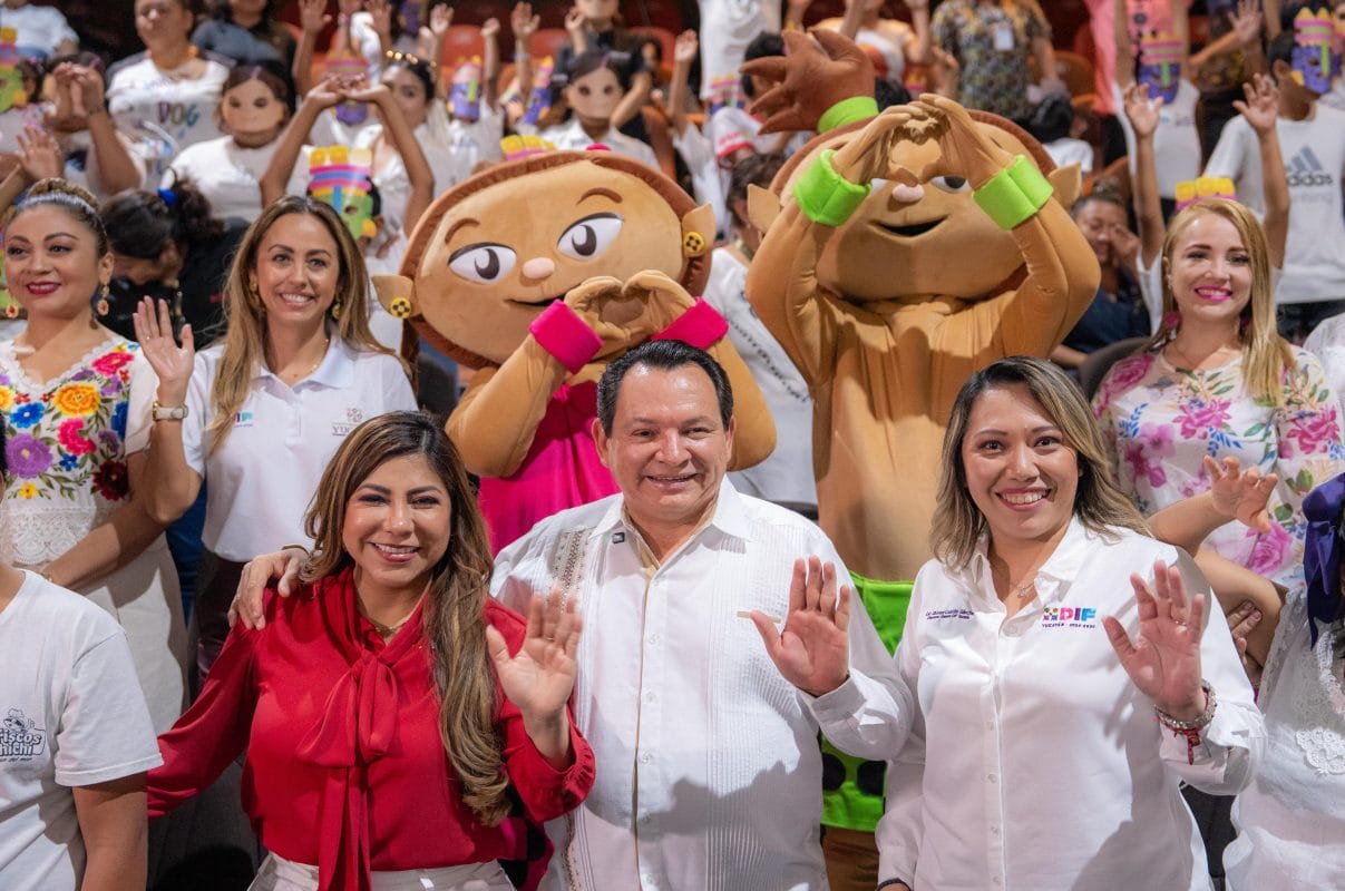 Lanza DIF a los aliados Yaku y Kanán para promover valores en las infancias yucatecas