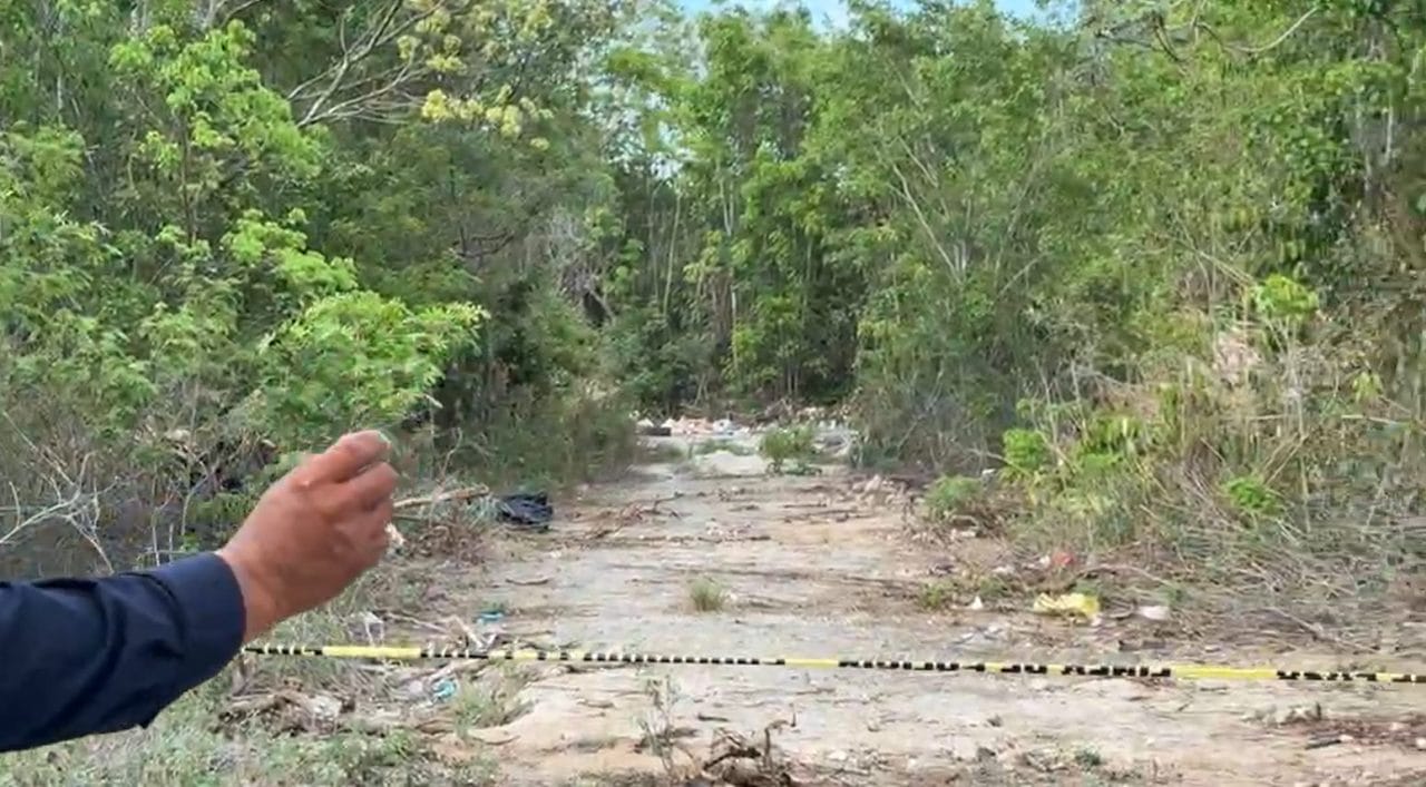 Macabro hallazgo en Cancún: bolsas negras con el cadáver de un hombre