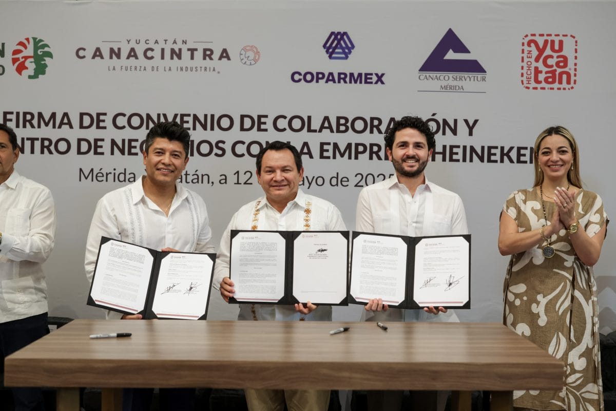 Yucatán atrae inversión de Heineken para impulsar proveeduría local