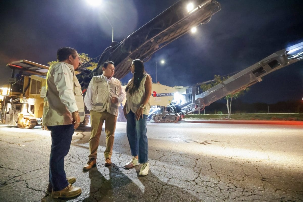 Inicia rehabilitación del Periférico de Mérida Inicia rehabilitación del Periférico de Mérida