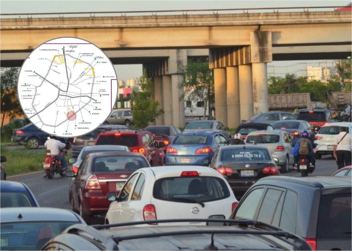 Anuncian cierre parcial del periférico de Mérida Anuncian cierre parcial del periférico de Mérida