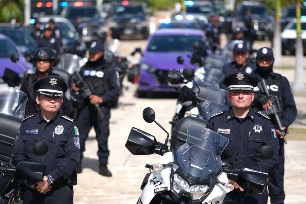 ¿Tienes secundaria terminada? súmate a la Policía Estatal en Cancún