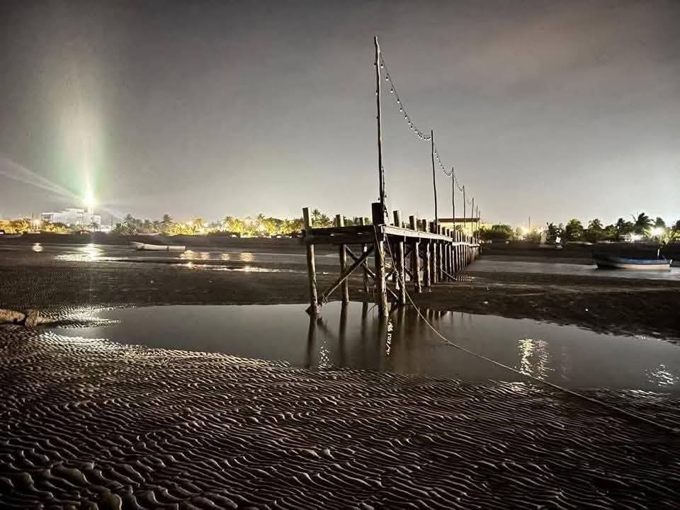 Se aleja el mar de Progreso