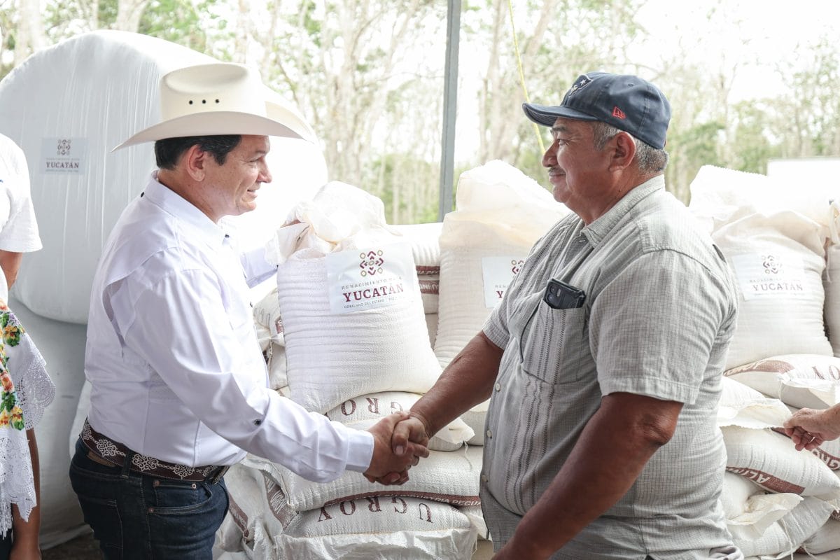 Ante sequías, entregan apoyos para el sector ganadero