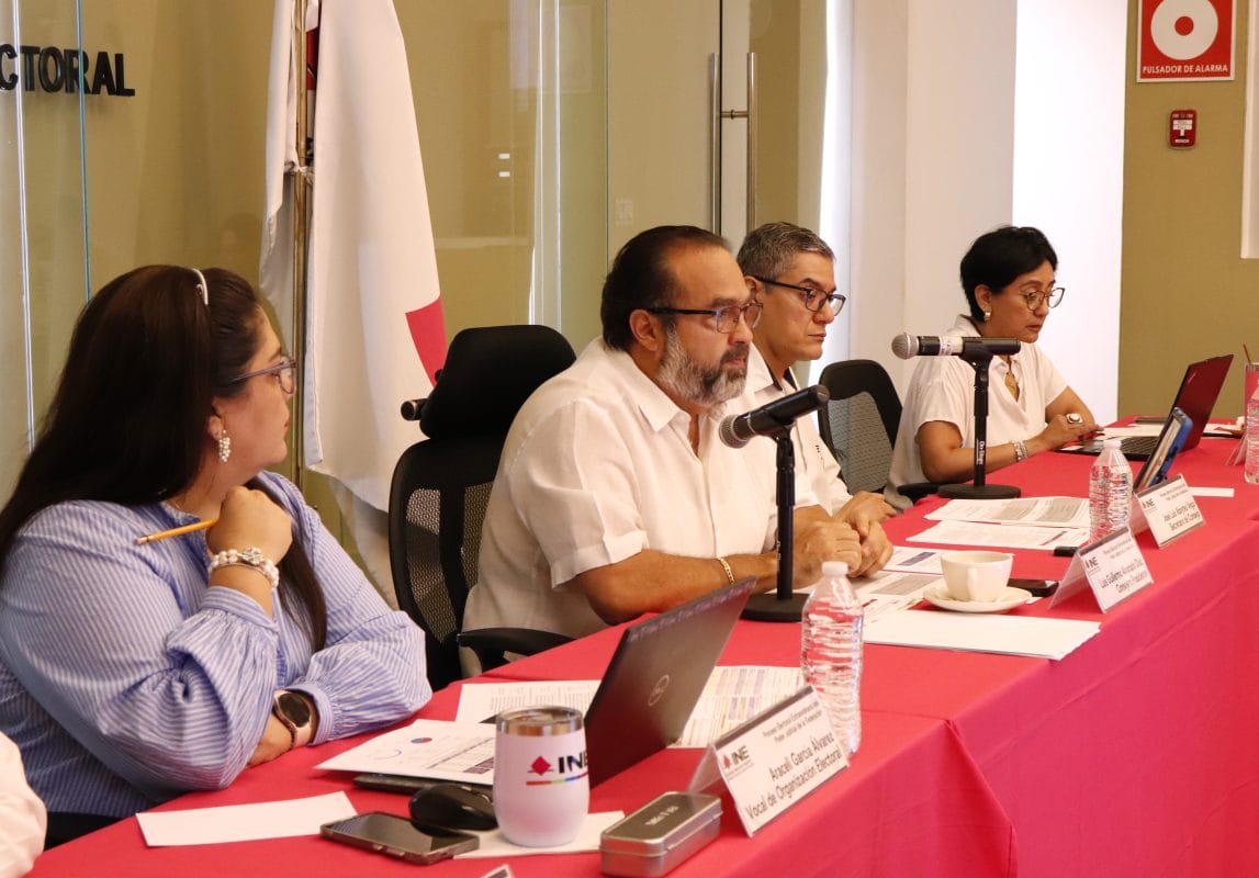 INE Yucatán: Más de 13 mil funcionarios de casilla listos para las elecciones judiciales
