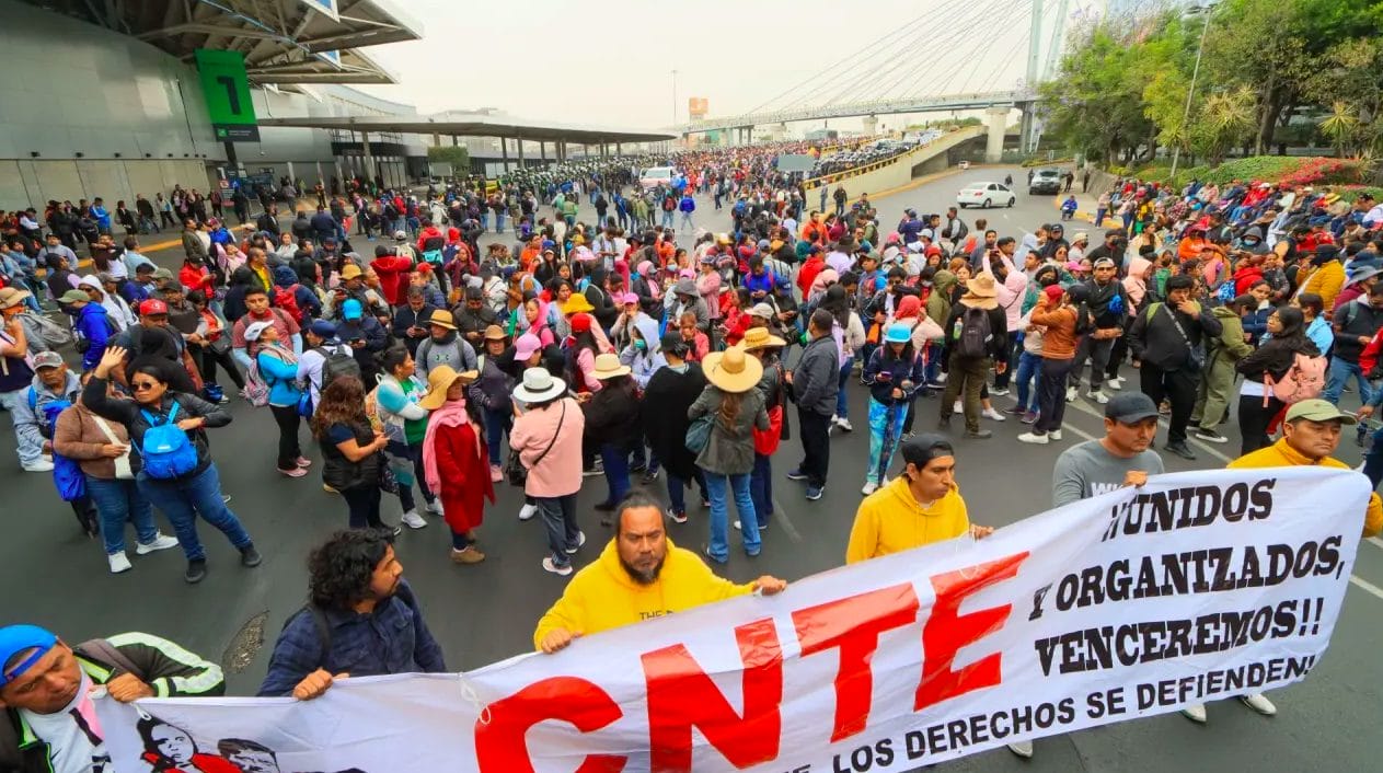 protestas de la CNTE protestas de la CNTE