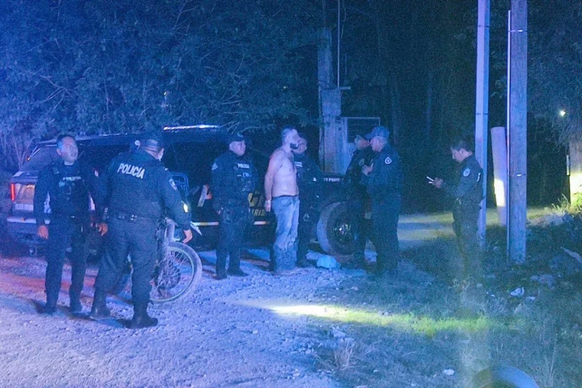 Detienen a Narcomenudista en Playa del Carmen