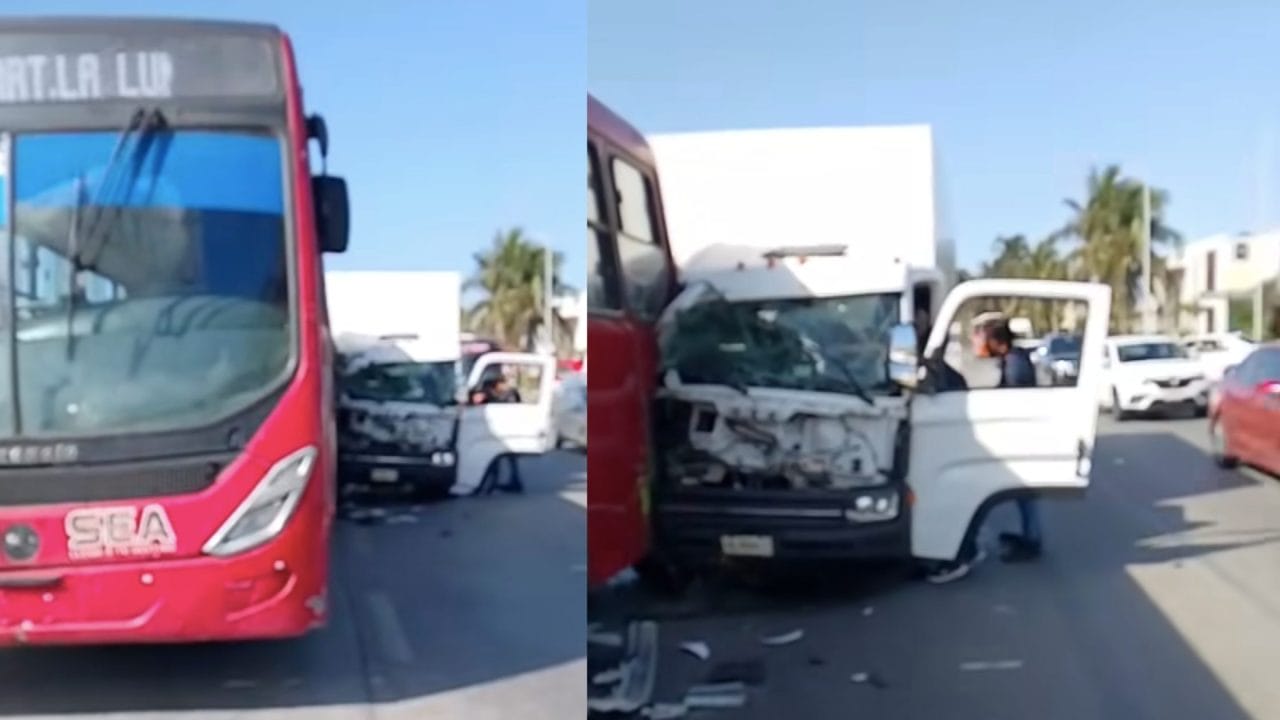 Accidente en Zona Hotelera de Cancún deja 3 lesionados y caos vial en Kukulcán