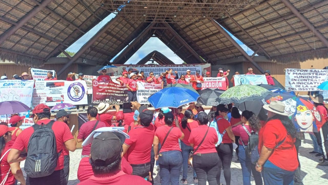 Magisterio de Quintana Roo confirma su participación en la huelga nacional 