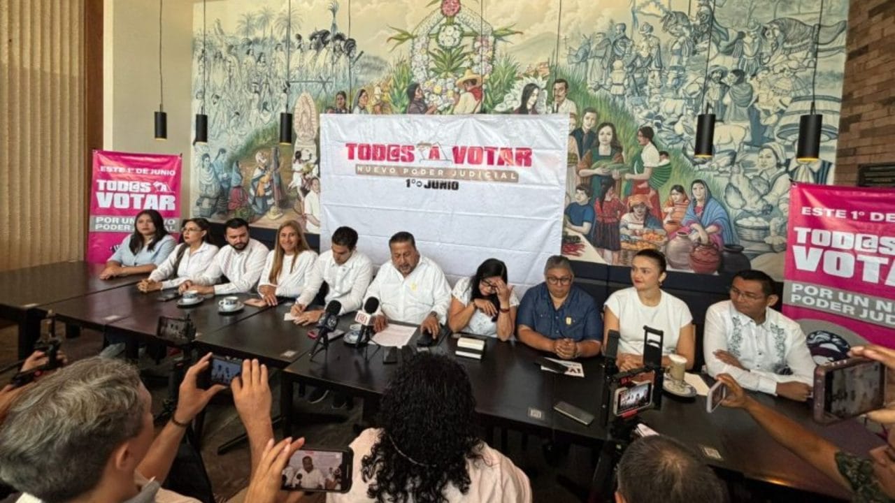 Legisladores llaman a la ciudadanía a votar en la elección judicial del 1 de junio en Cancún Legisladores llaman a la ciudadanía a votar en la elección judicial del 1 de junio en Cancún