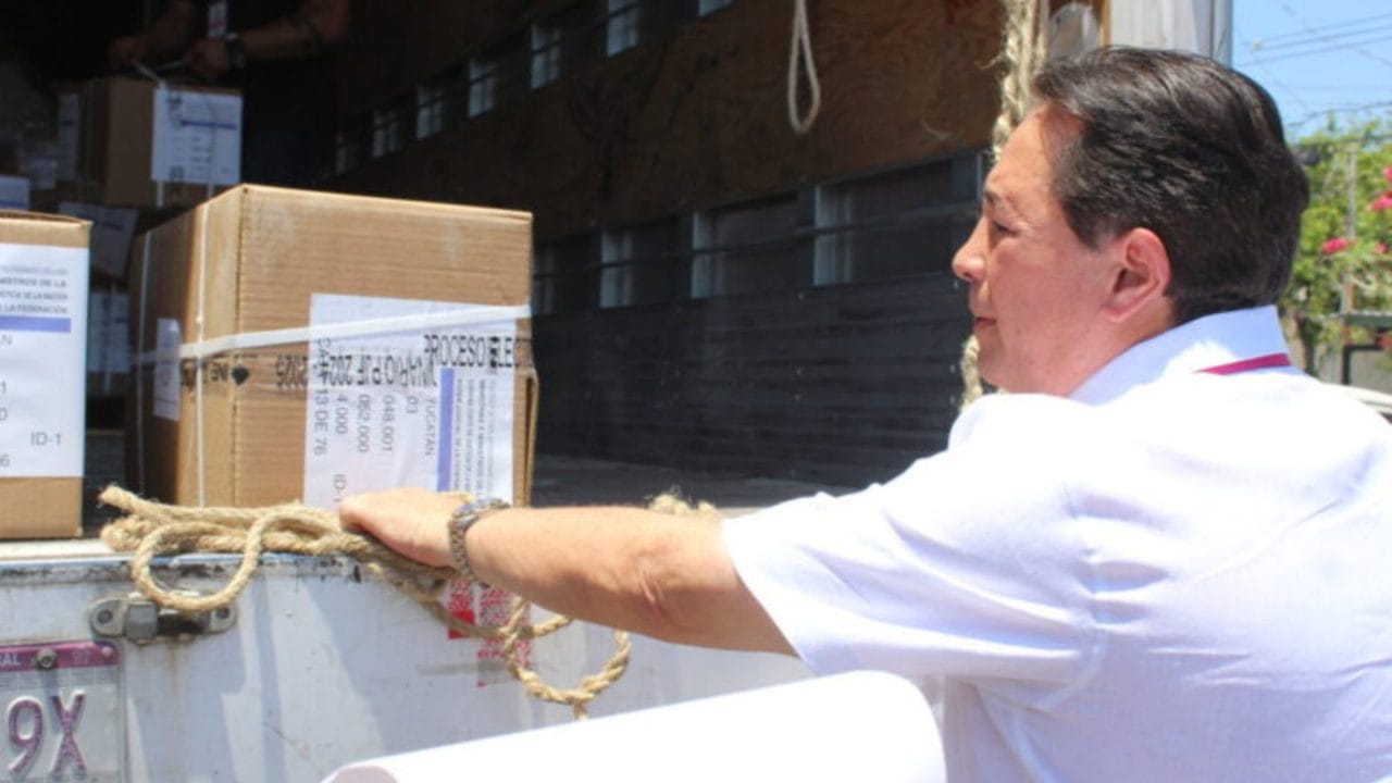 INE Yucatán recibe más de 10 millones de boletas para la elección del 1 de junio