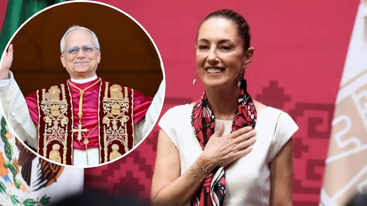 Claudia Sheinbaum felicita al Papa León XIV y reafirma lazos de paz y humanismo Claudia Sheinbaum felicita al Papa León XIV y reafirma lazos de paz y humanismo