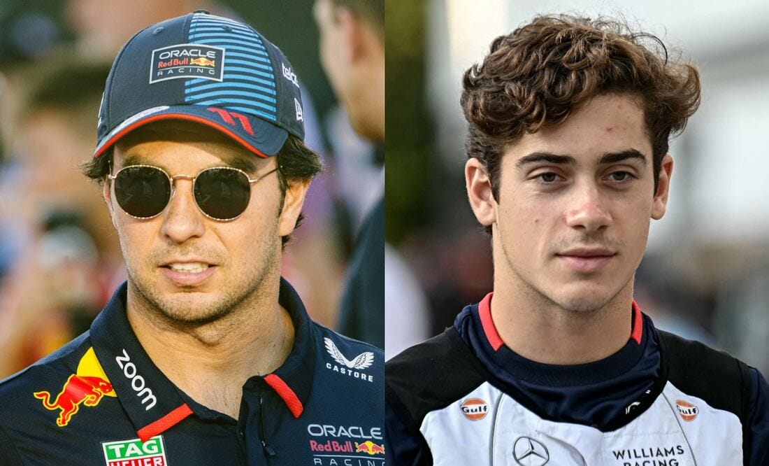 Franco Colapinto le gana a Checo Pérez