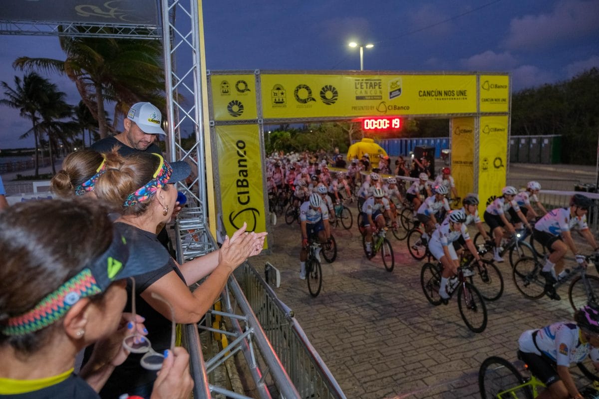 Cancún brilla como sede internacional del ciclismo con L’Étape by Tour de France