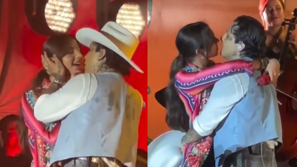 ¡Sorpresa en Tabasco! Ángela Aguilar sorprende a Nodal en pleno concierto con beso apasionado"