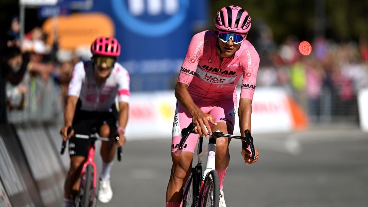 Isaac del Toro en el Giro de Italia 2025: Etapa 20 en vivo