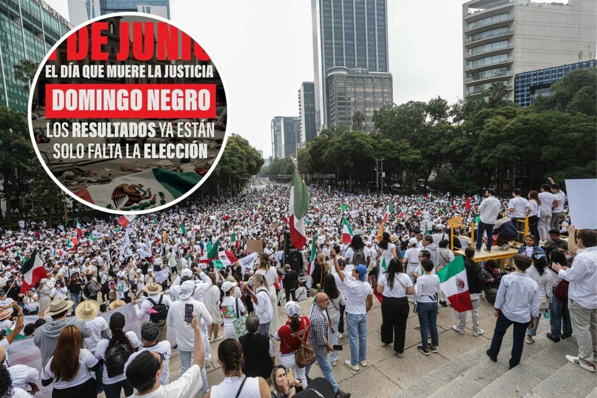 “Domingo negro”: Convocan a Megamarcha Nacional el 1 de junio en plena elección