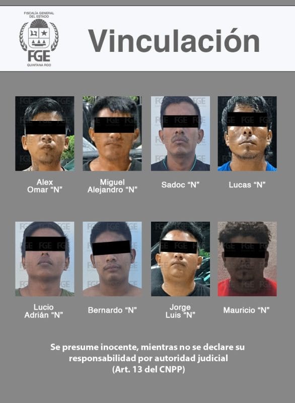 Por narcomenudeo, vinculan a 16 personas en Cancún y Tulum Por narcomenudeo, vinculan a 16 personas en Cancún y Tulum