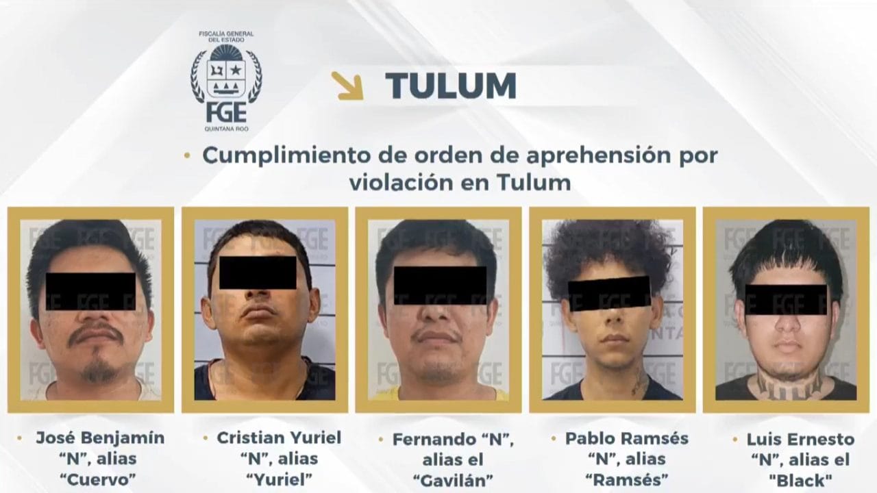 Por violación tumultuaria contra joven colombiana, cinco personas a la cárcel Por violación tumultuaria contra joven colombiana, cinco personas a la cárcel